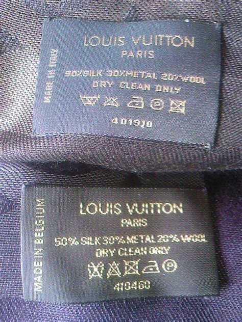 louis vuitton label scarf
